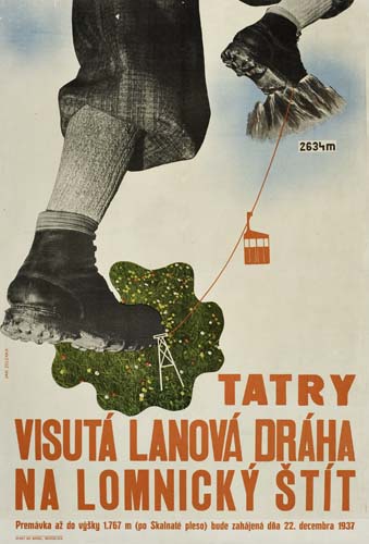 Tatry Visuta, man hiking