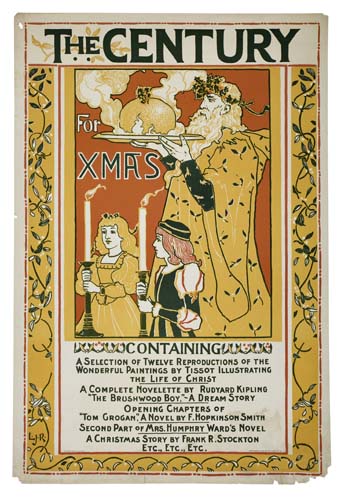 The Century for Xmas, man with platter