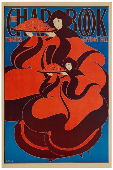 The Chap Book Thanksgiving No, women in red