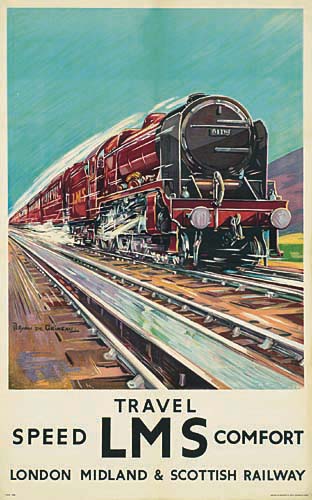 Travel Speed LMS Comfort, red train