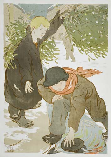 Boys in the snow
