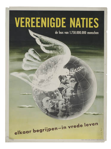 Vereenigde Naties, dove, globe