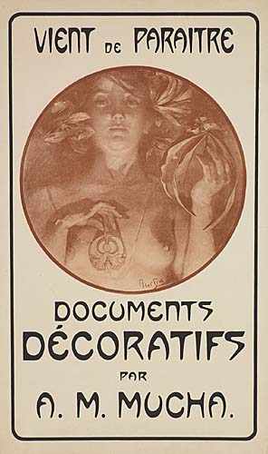 Vient de Paraitre, Documents Decoratifs, topless woman