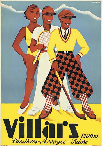 Villars, sports, swimming, tennis, golf